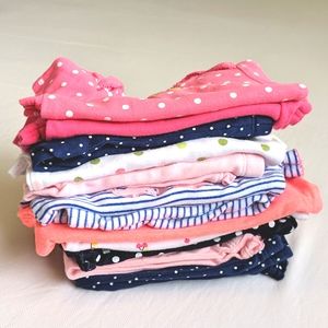 12 months baby girl mix & match spring bundle Carter's 12 pieces